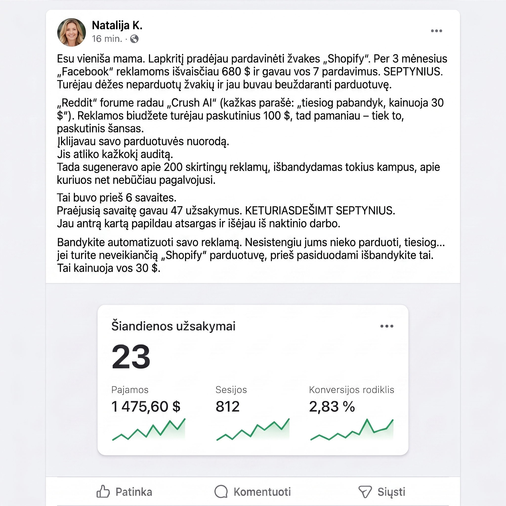 trycrush.ai Facebook ad