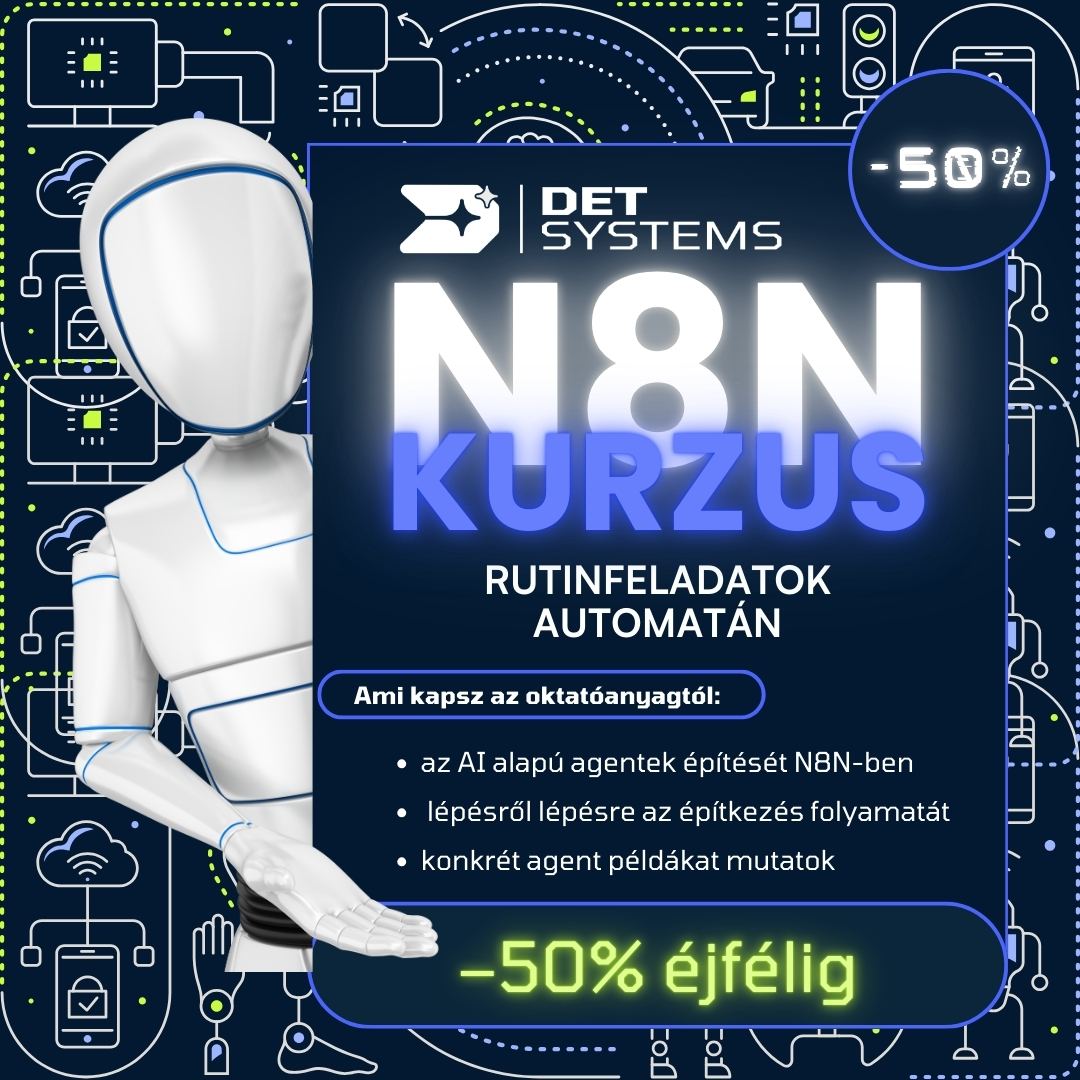 DetSystems Shop Facebook ad: Szabadítsd fel magad AI-val