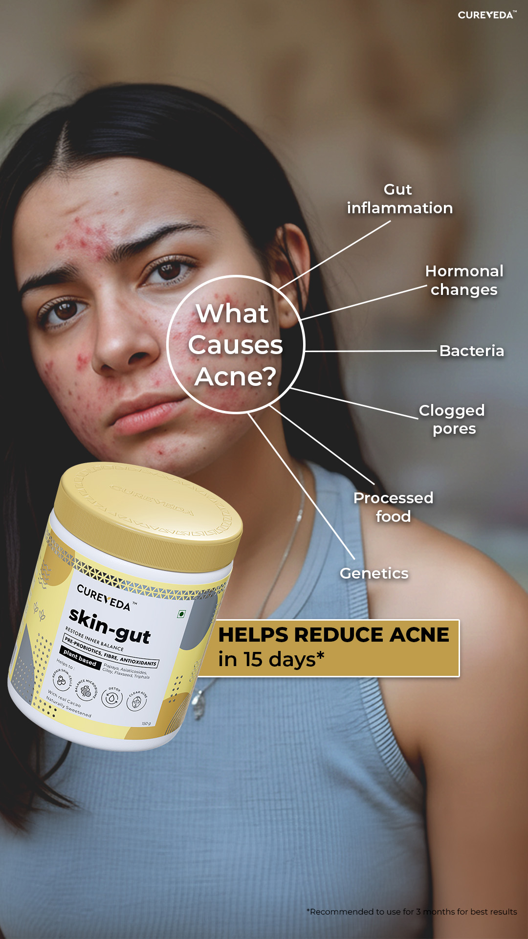 Cureveda Remedies Facebook ad