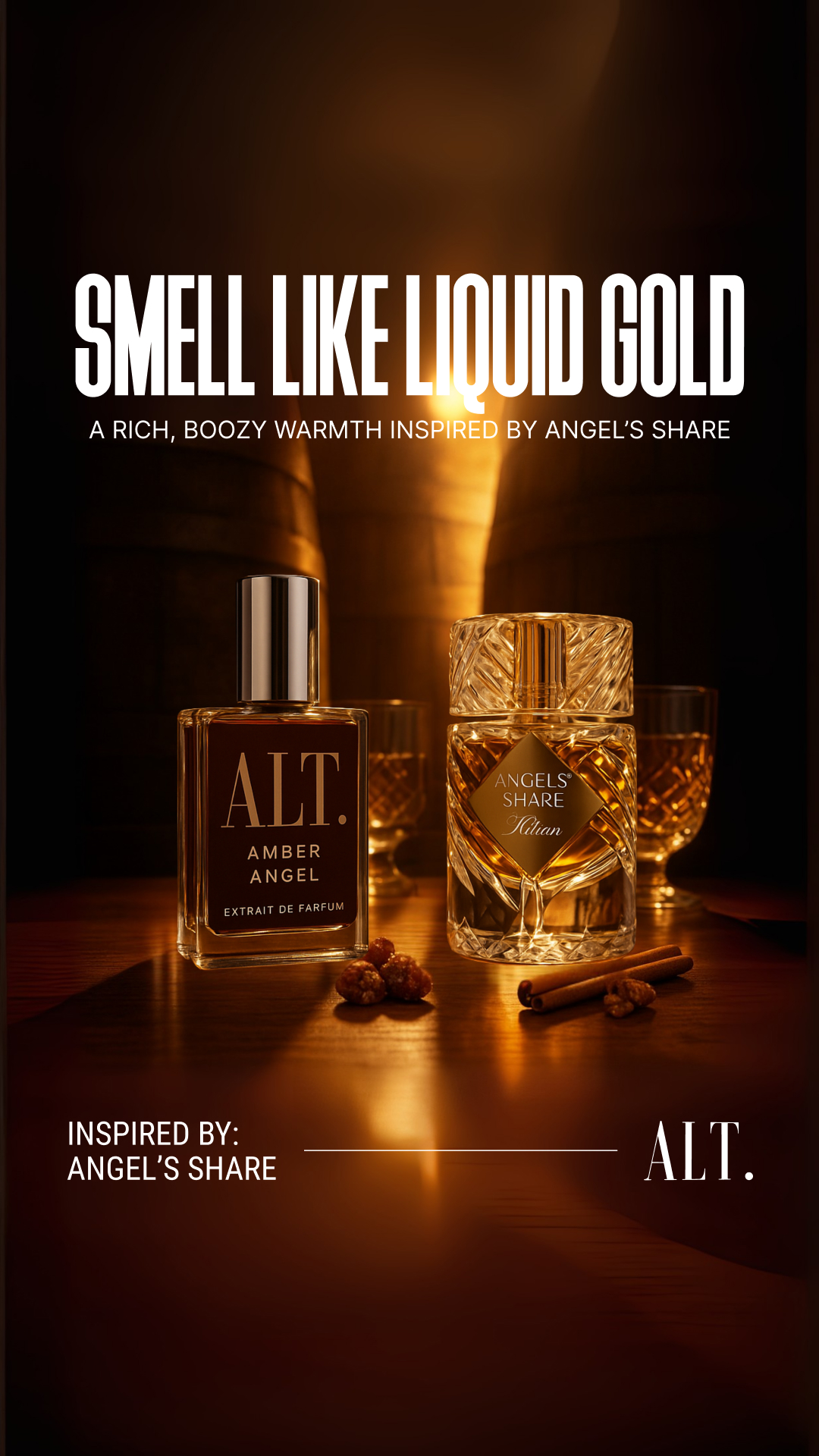 ALT. Fragrances Facebook ad