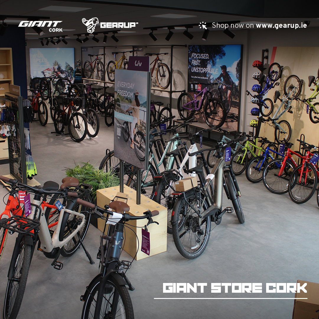 Giant Store Cork Facebook ad: Check out our awesome range of Mountain Bikes…