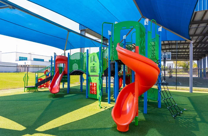 Pro Playgrounds Facebook ad: Pro Playgrounds offers turnkey solutions for all your…