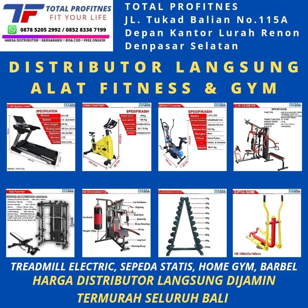 TOTAL Fitness Facebook ad: DISTRIBUTOR ALAT OLAHRAGA DAN FITNESS