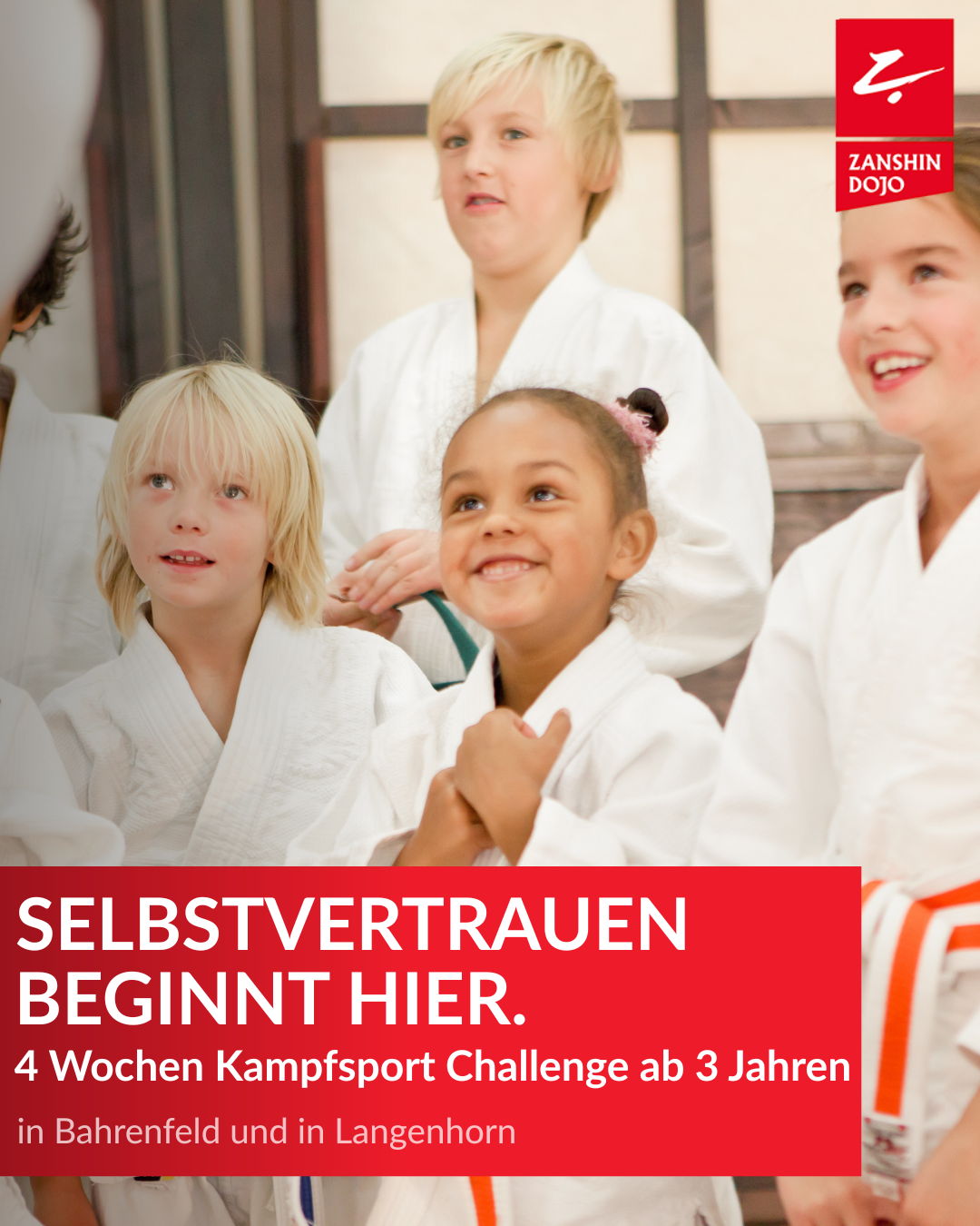Sportschule Zanshin Dojo Facebook ad