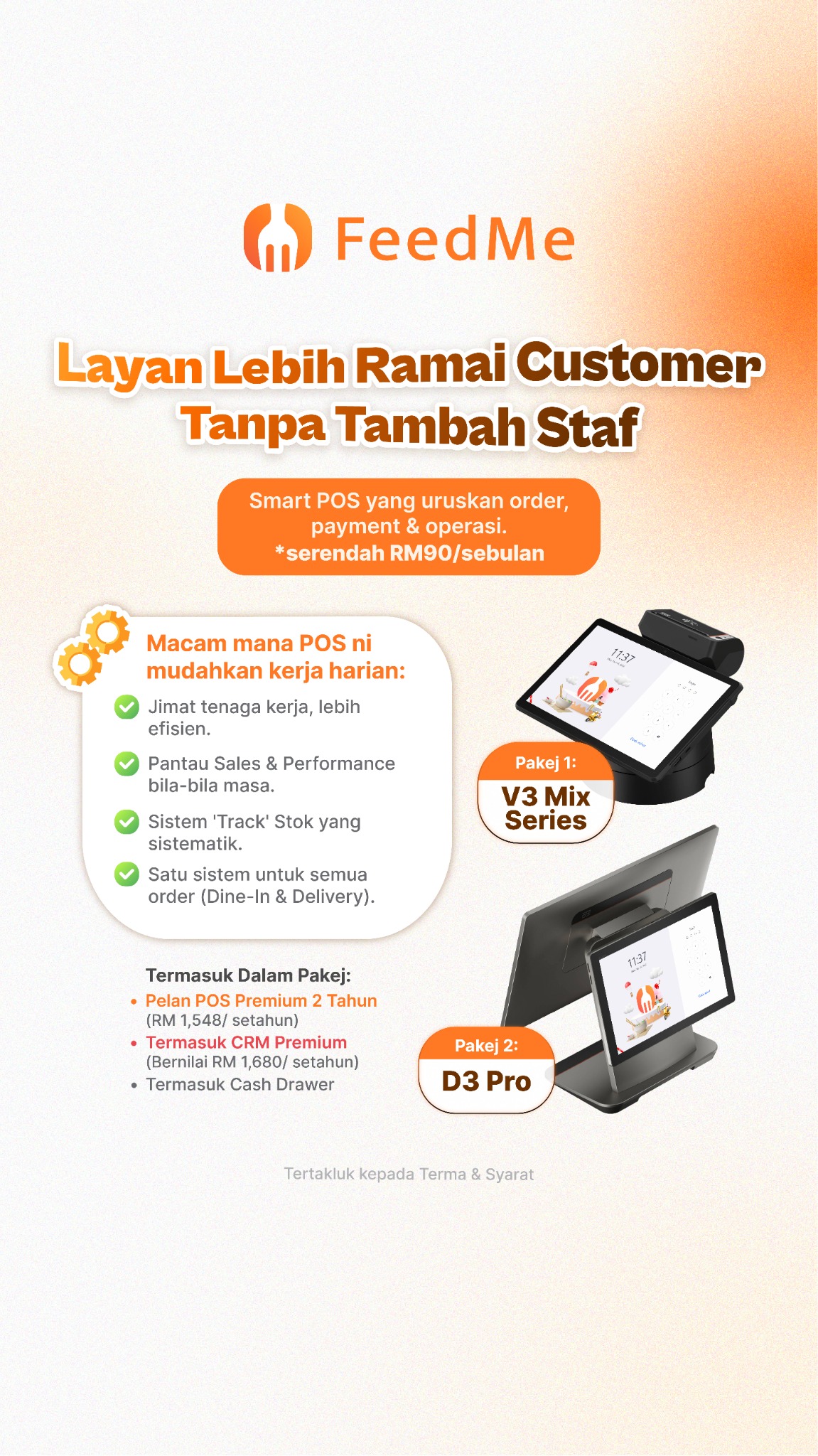 FeedMe Smart POS System - Malaysia Facebook ad