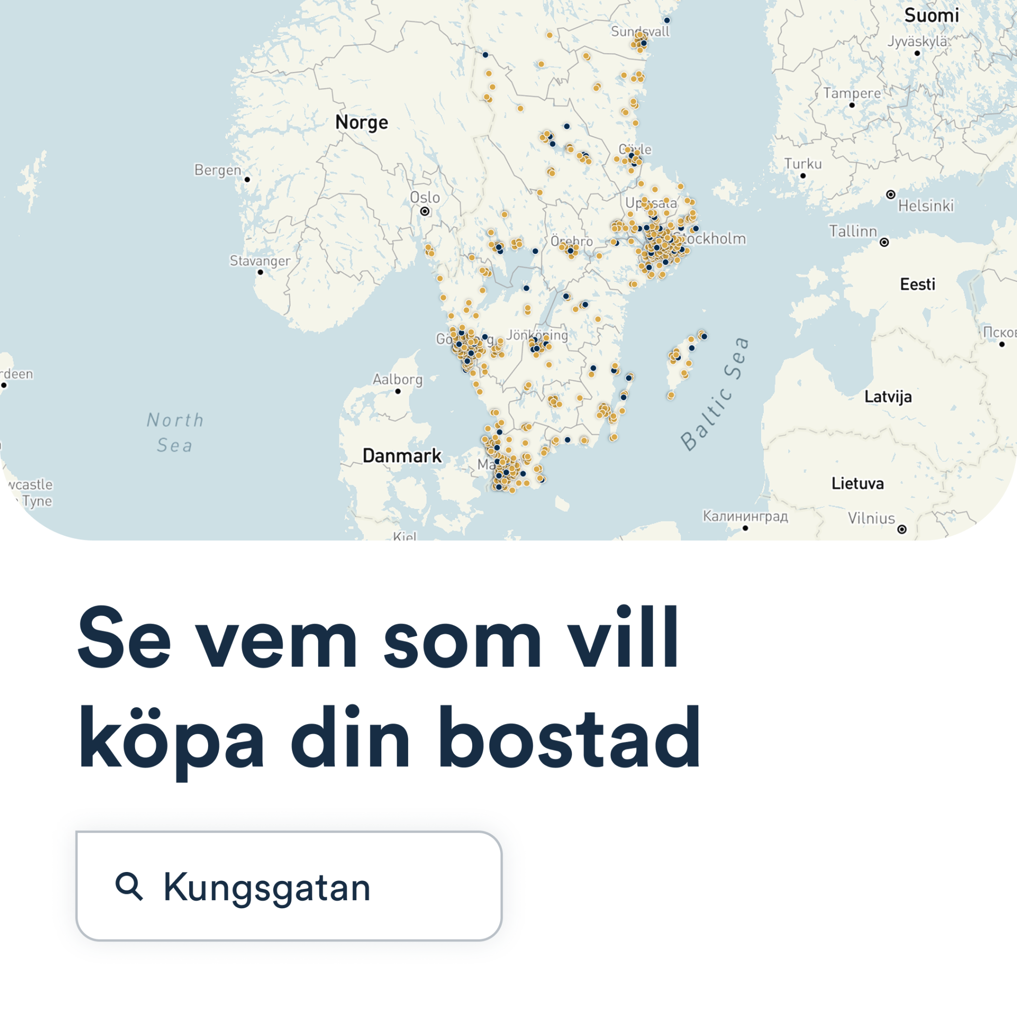 Norban Facebook ad: Se vem som vill köpa din bostad
