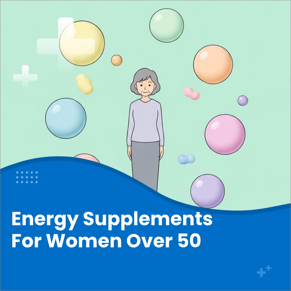 Insights Villa Alpha Facebook ad: Energy Supplements For Women Over 50!