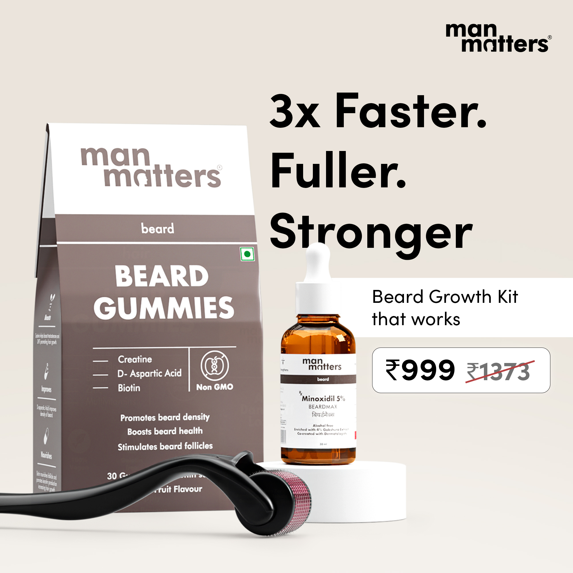 Hair Matters by Man Matters Facebook ad