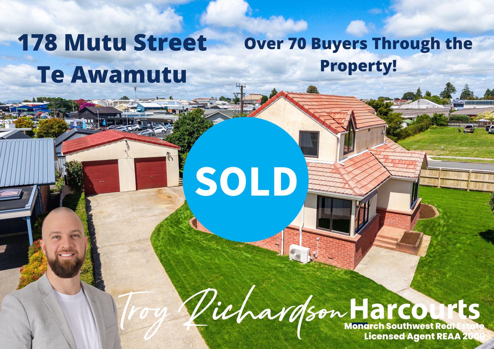 Troy Richardson - Harcourts Facebook ad: Another SOLD