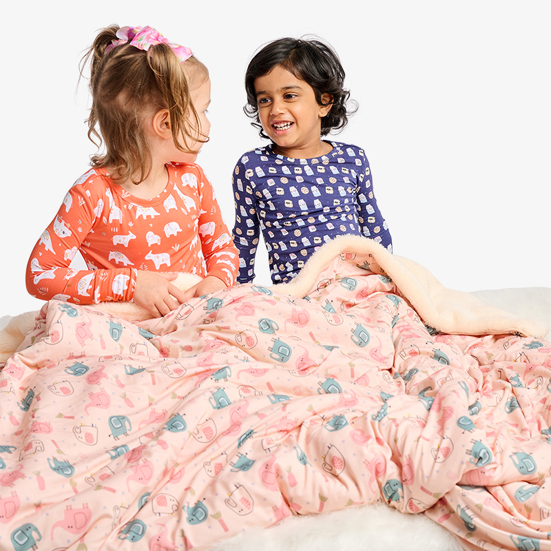 Kiddie Kips Facebook ad: Wrap your little one in pure luxury.