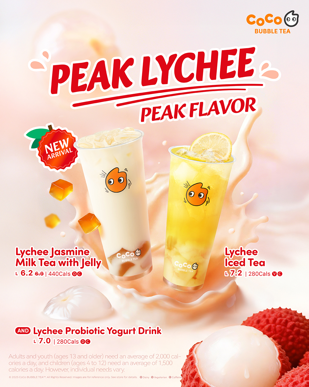 CoCo Fresh Tea & Juice Ontario Facebook ad
