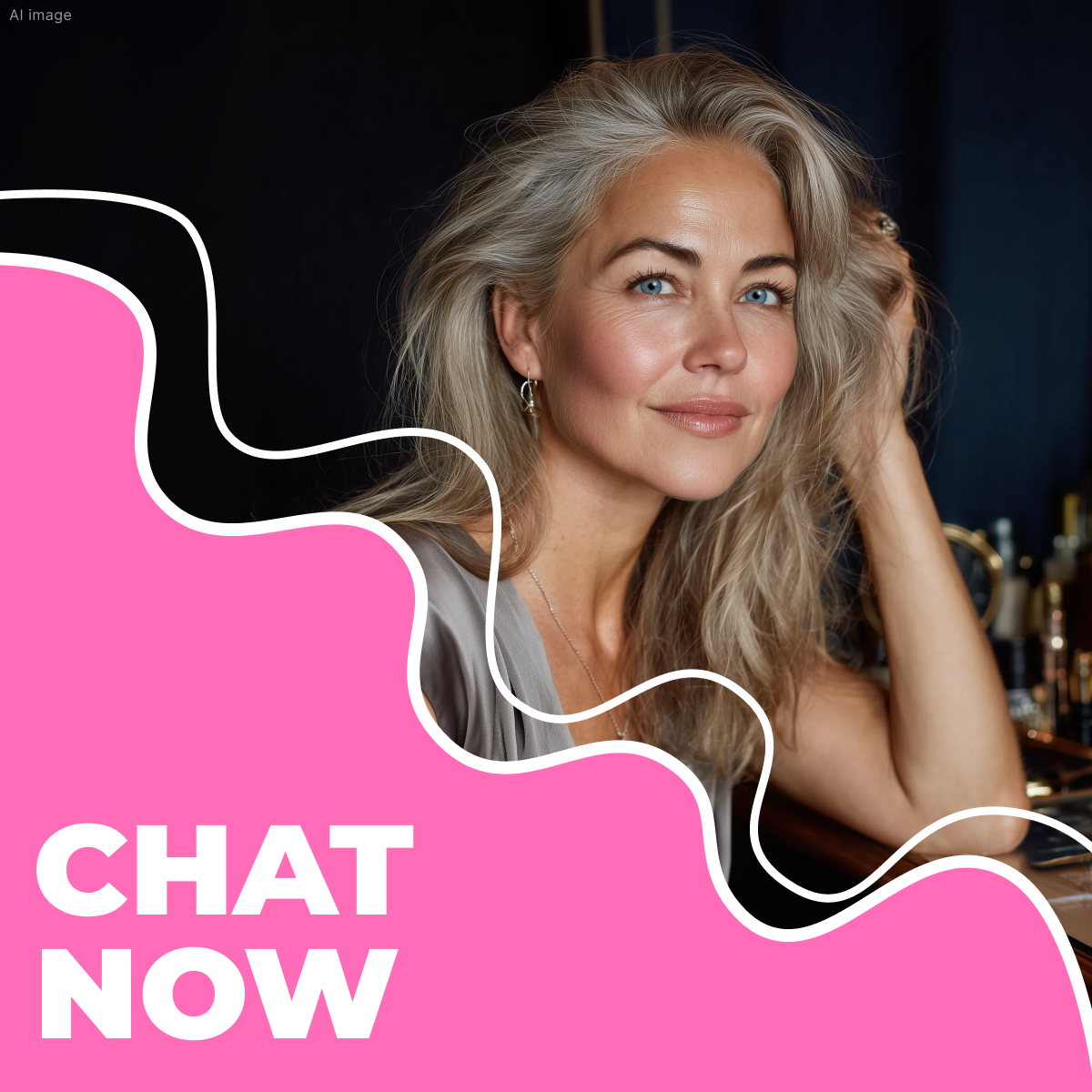 Heart Beacon Facebook ad: Start Messaging Now!