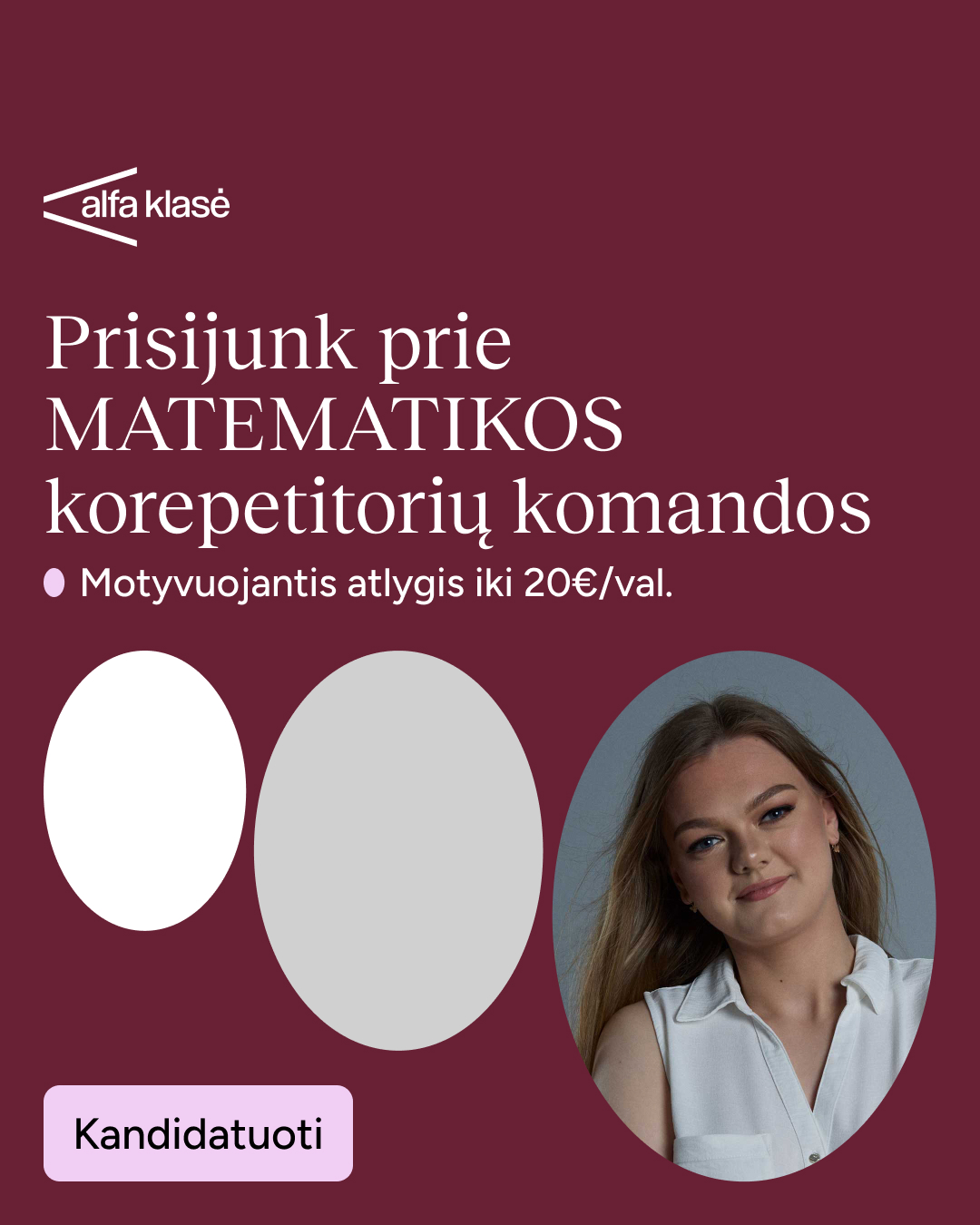 Alfa Klasė Facebook ad