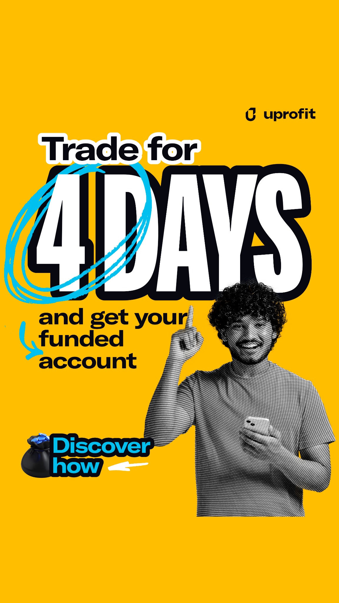 Uprofit Facebook ad from Mar 13, 2026