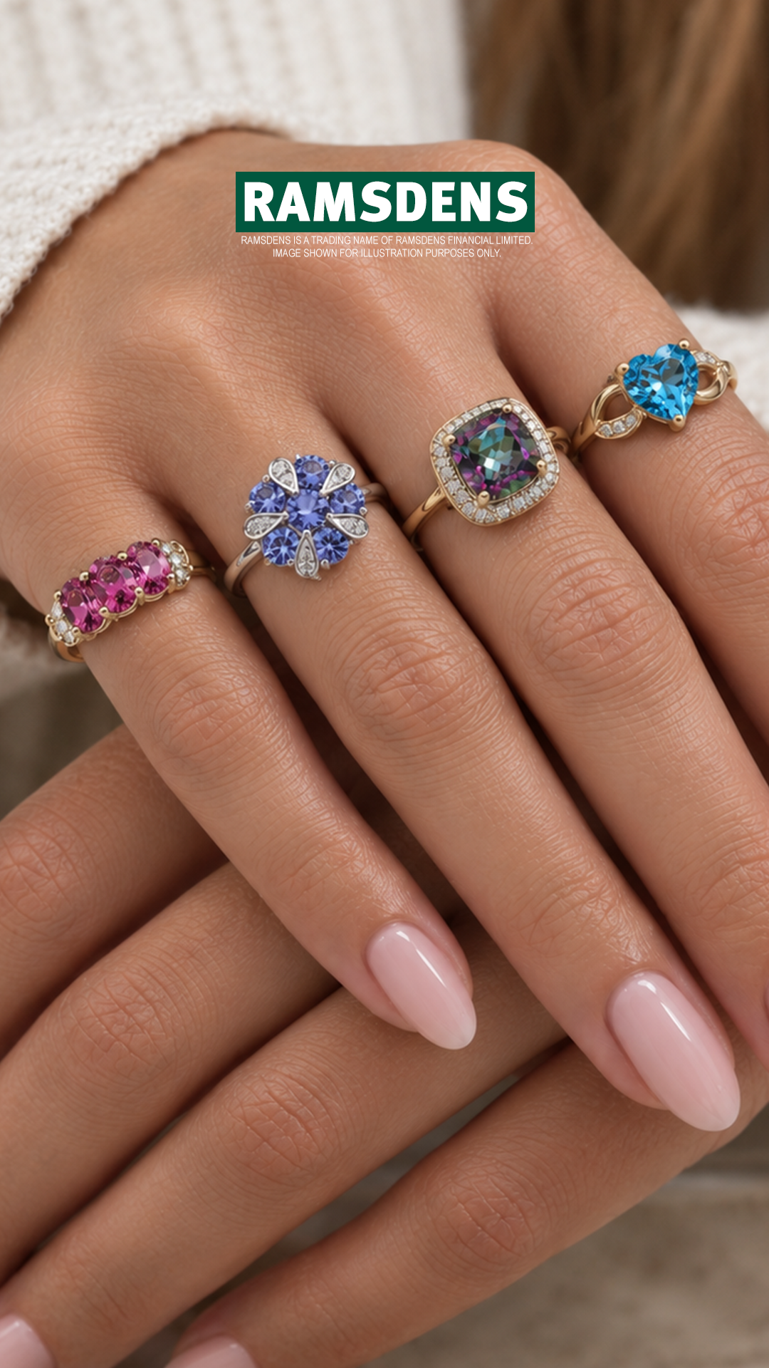 RAMSDENS Facebook ad: Shop Womens Jewellery