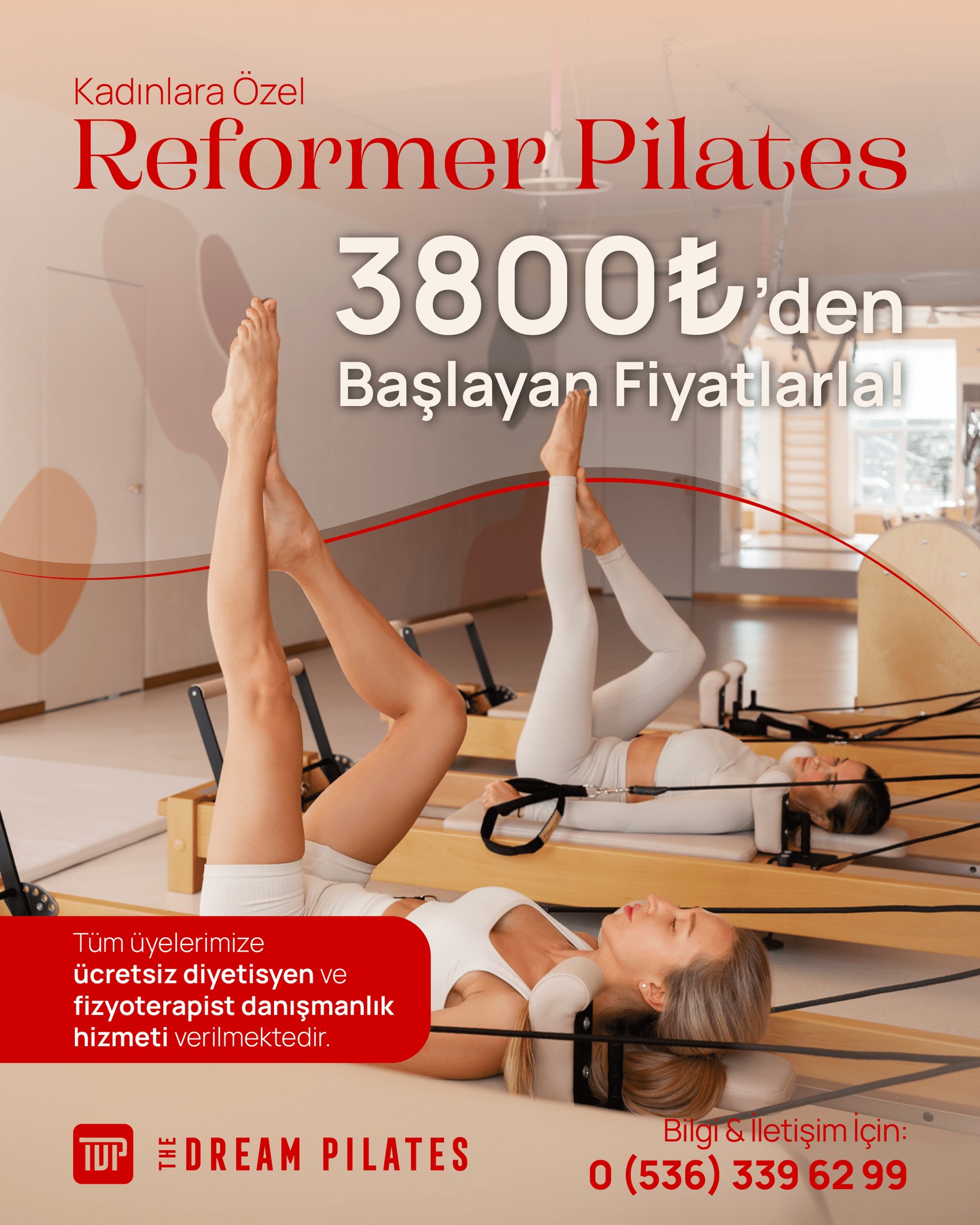 The Dream Pilates Özlüce Facebook ad
