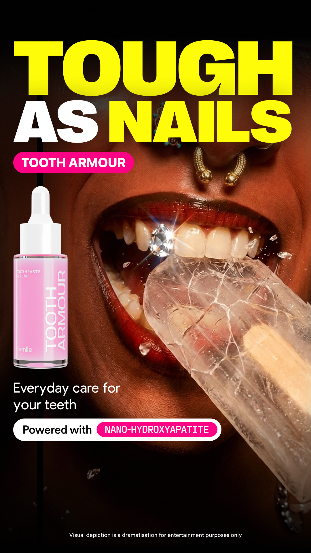 Hismile Facebook ad