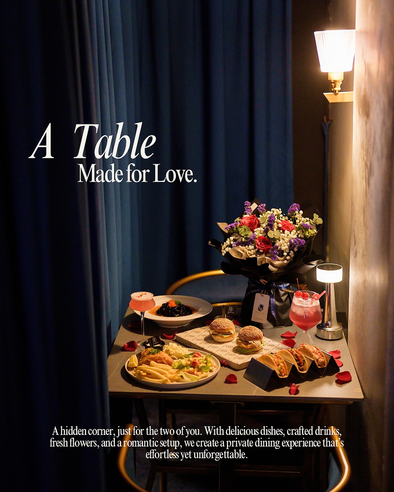 Shang Bar & Restaurant 尚吧 Facebook ad: A table for two, a night just for…