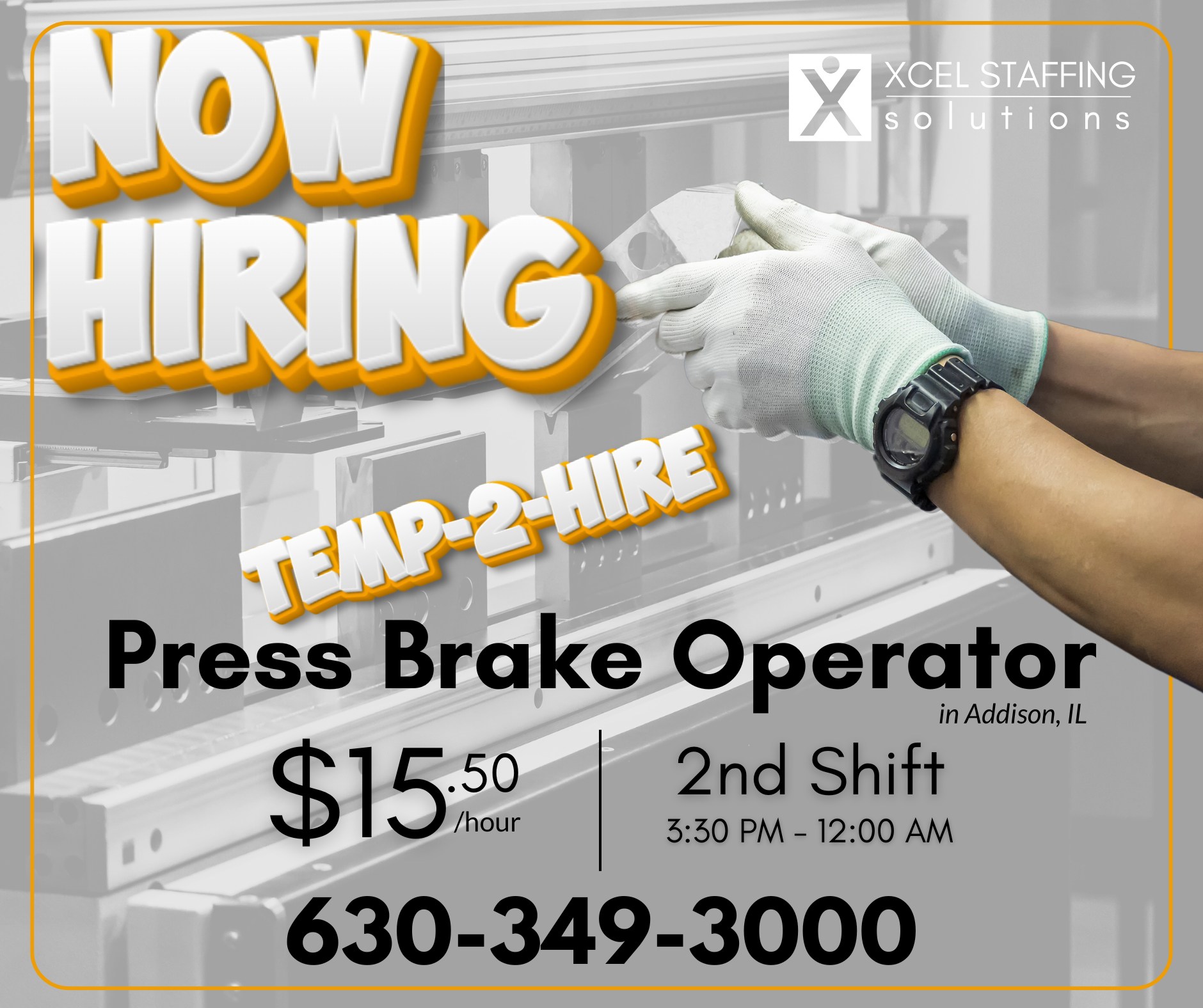 Xcel Staffing Solutions - Addison Facebook ad