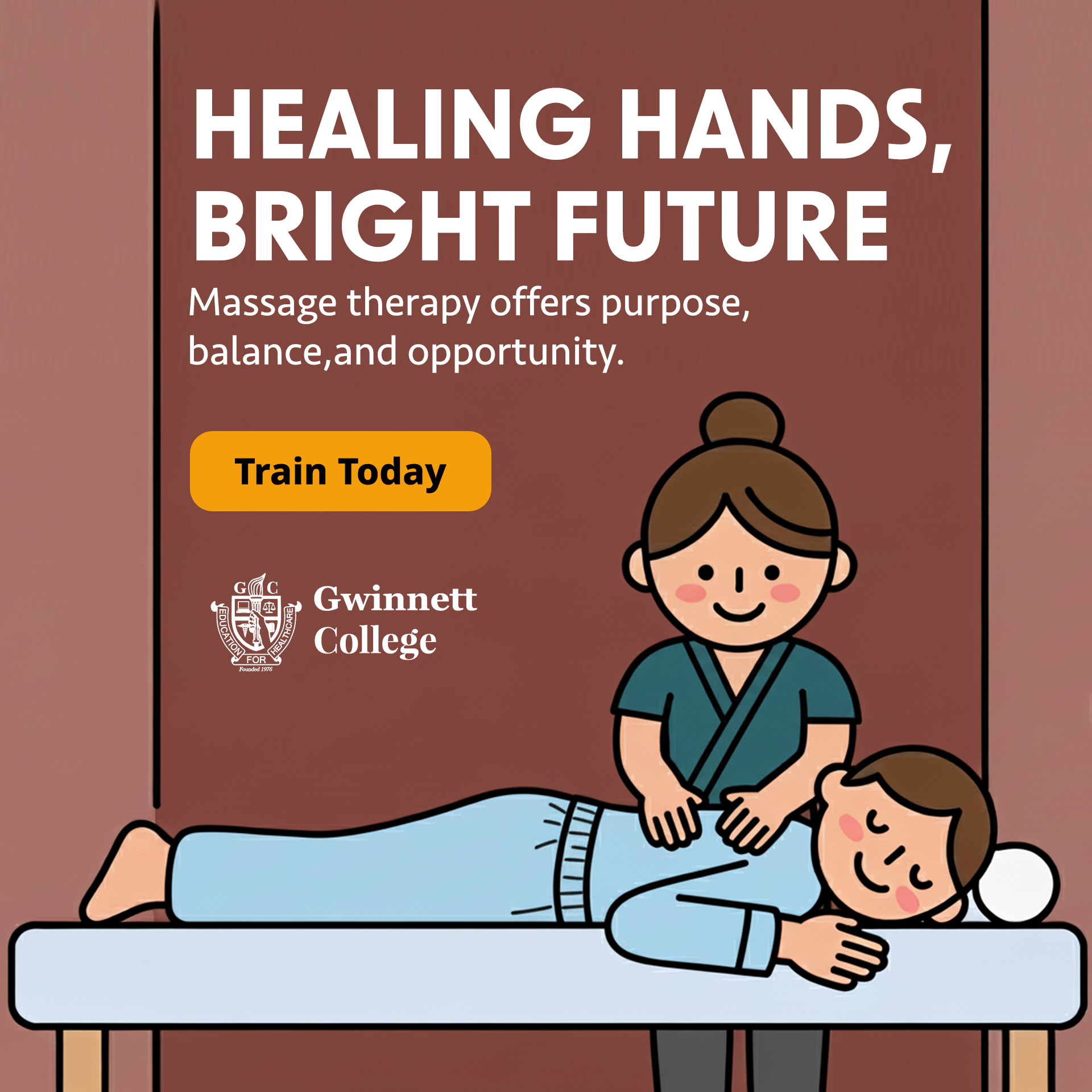 Gwinnett College Facebook ad