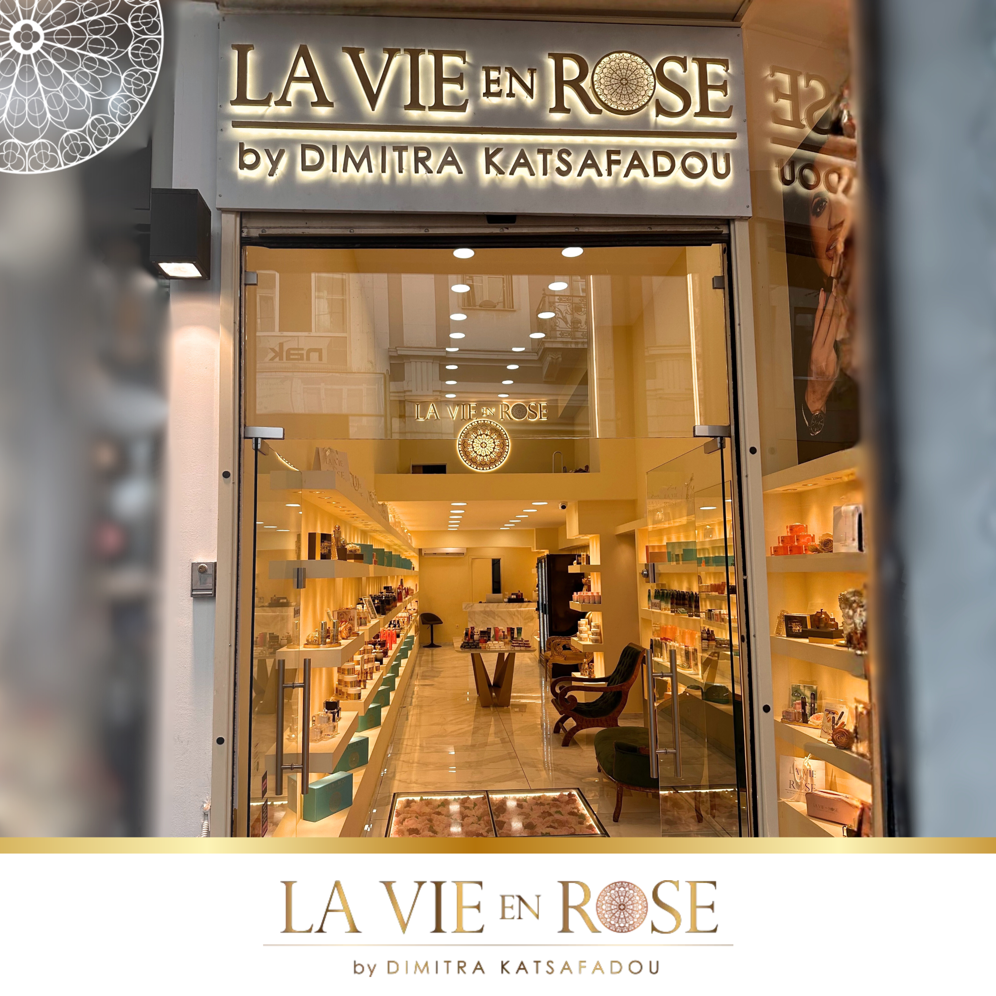 La vie en Rose by Dimitra Katsafadou Facebook ad