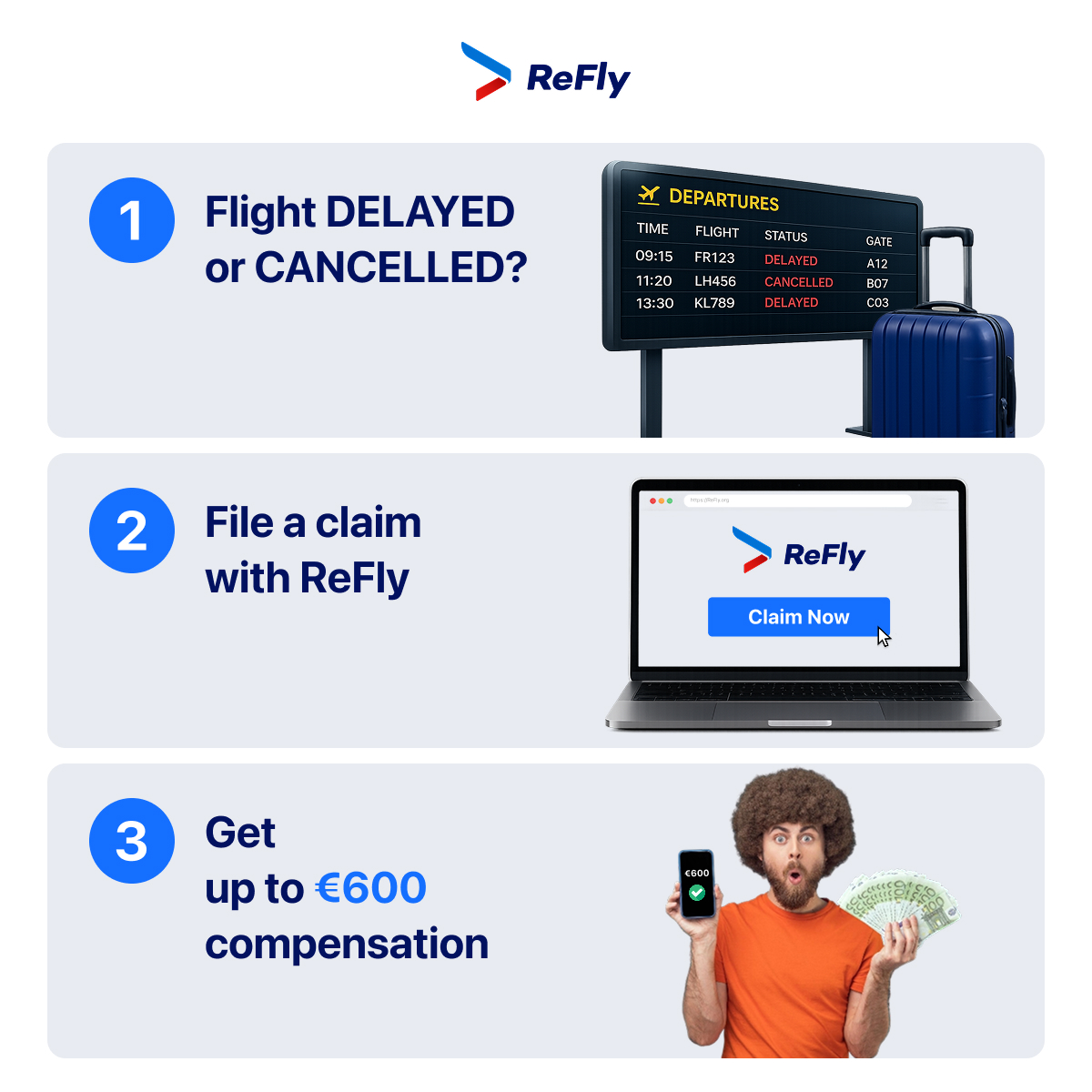 Refly Facebook ad