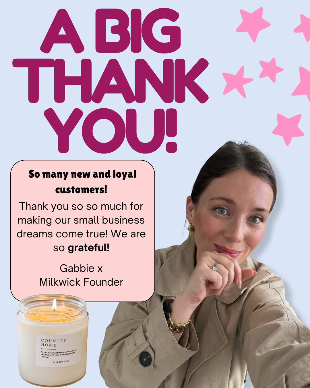 Milkwick Home Fragrance Facebook ad