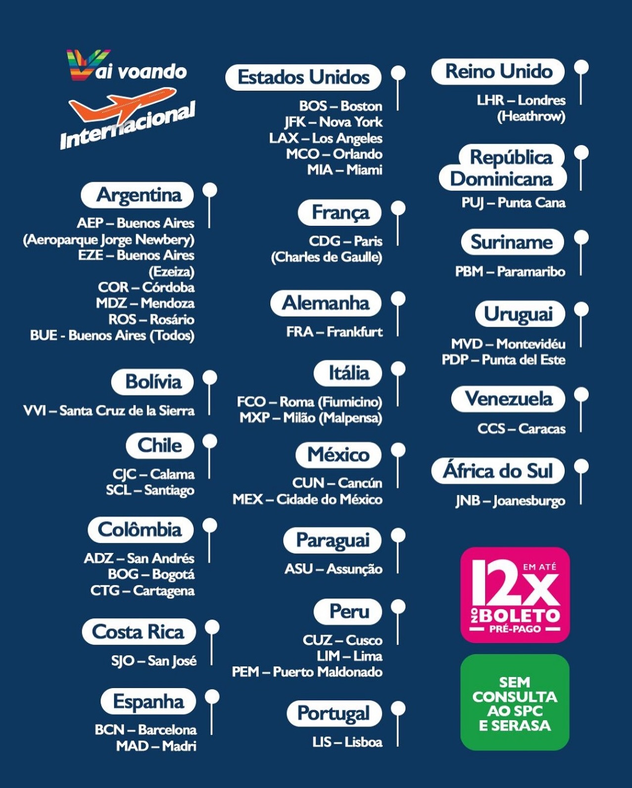 Valuá Viagens Facebook ad: VIAGENS NO BOLETO (@valuaviagens) • Instagram photos and…