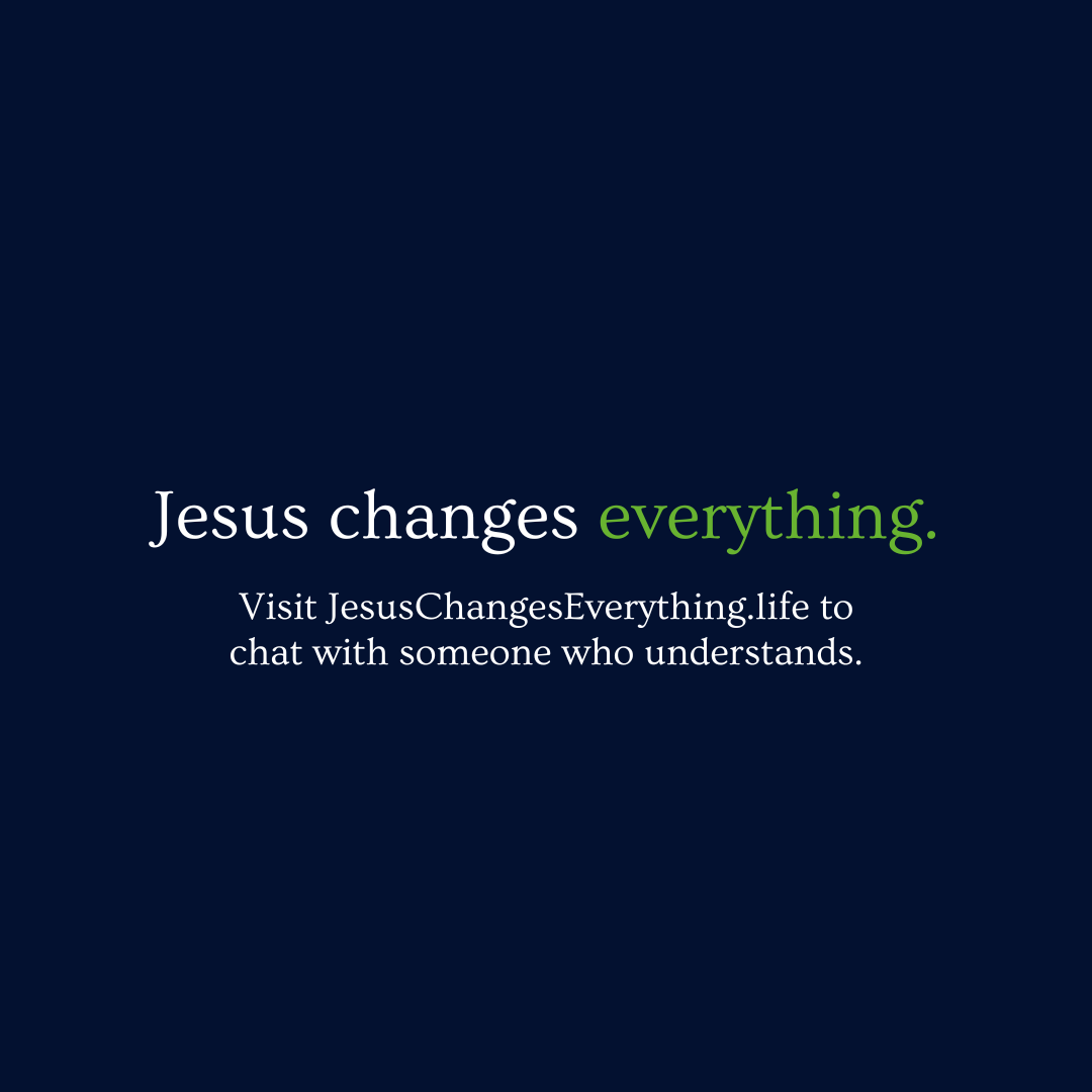 Jesus Changes Everything Facebook ad
