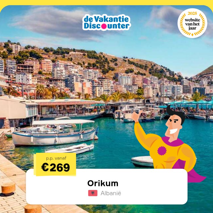 de VakantieDiscounter Facebook ad
