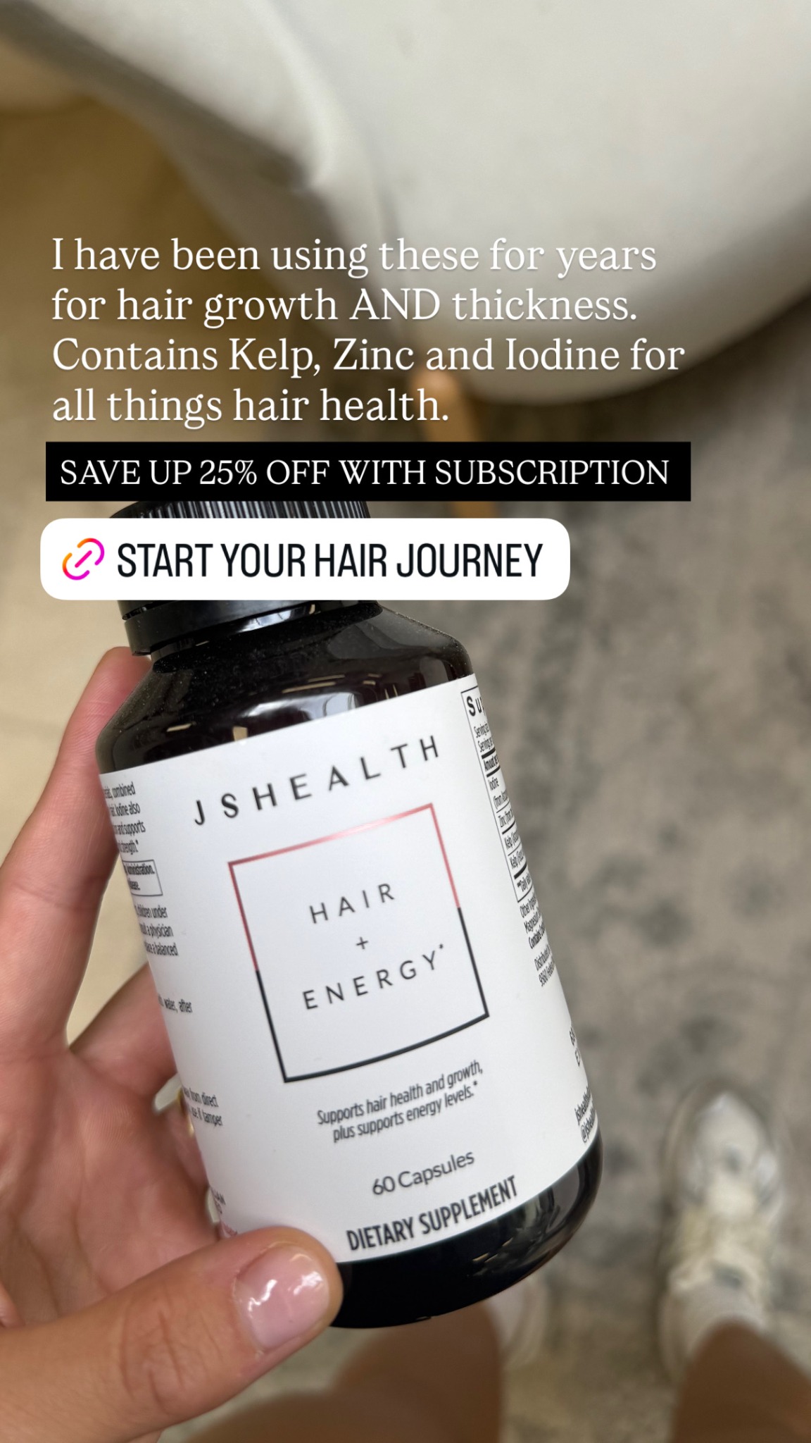 JSHealth Vitamins Wellbeing Facebook ad