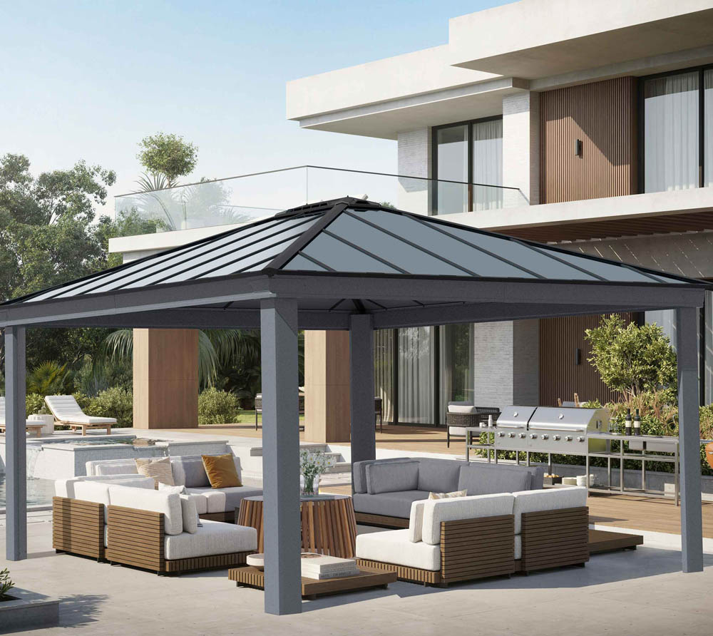 mygardenhome.de Facebook ad: Hochwertige Pavillons