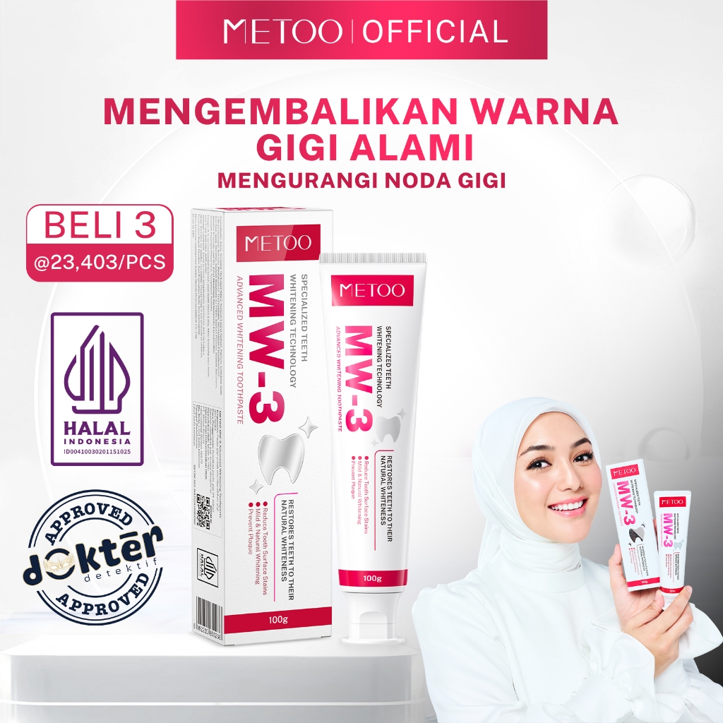 Rawat Gigi bersama Facebook ad: Nggak semua pasta gigi pemutih cocok buat kamu.