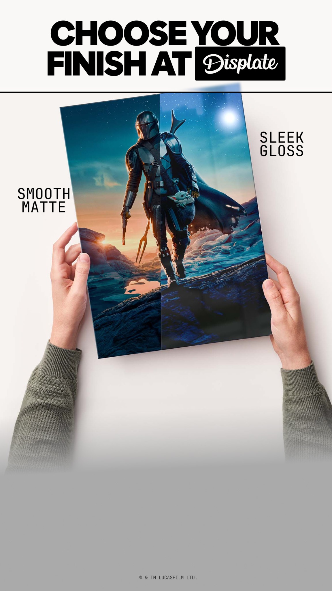 Displate Facebook ad