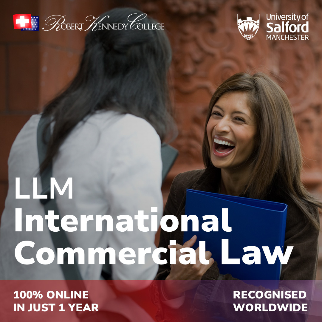 Salford Business School Online MSc and LLM Programmes Facebook ad