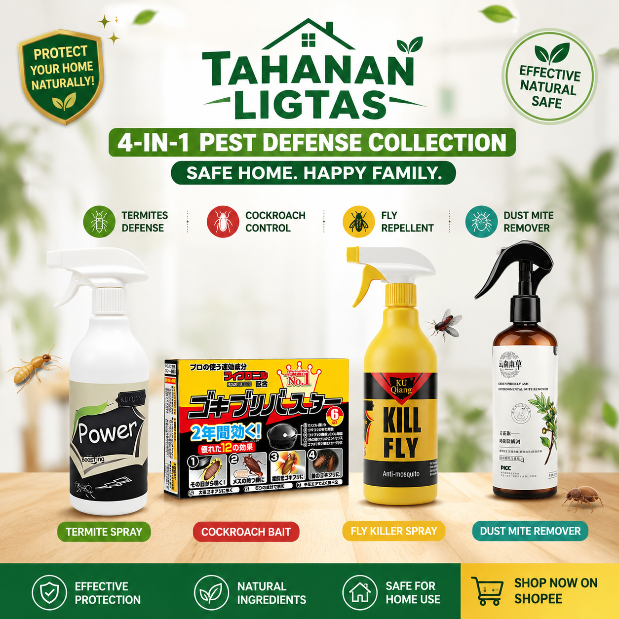 Tahanan ligtas Facebook ad: Shop Tahanan Ligtas on Shopee Now