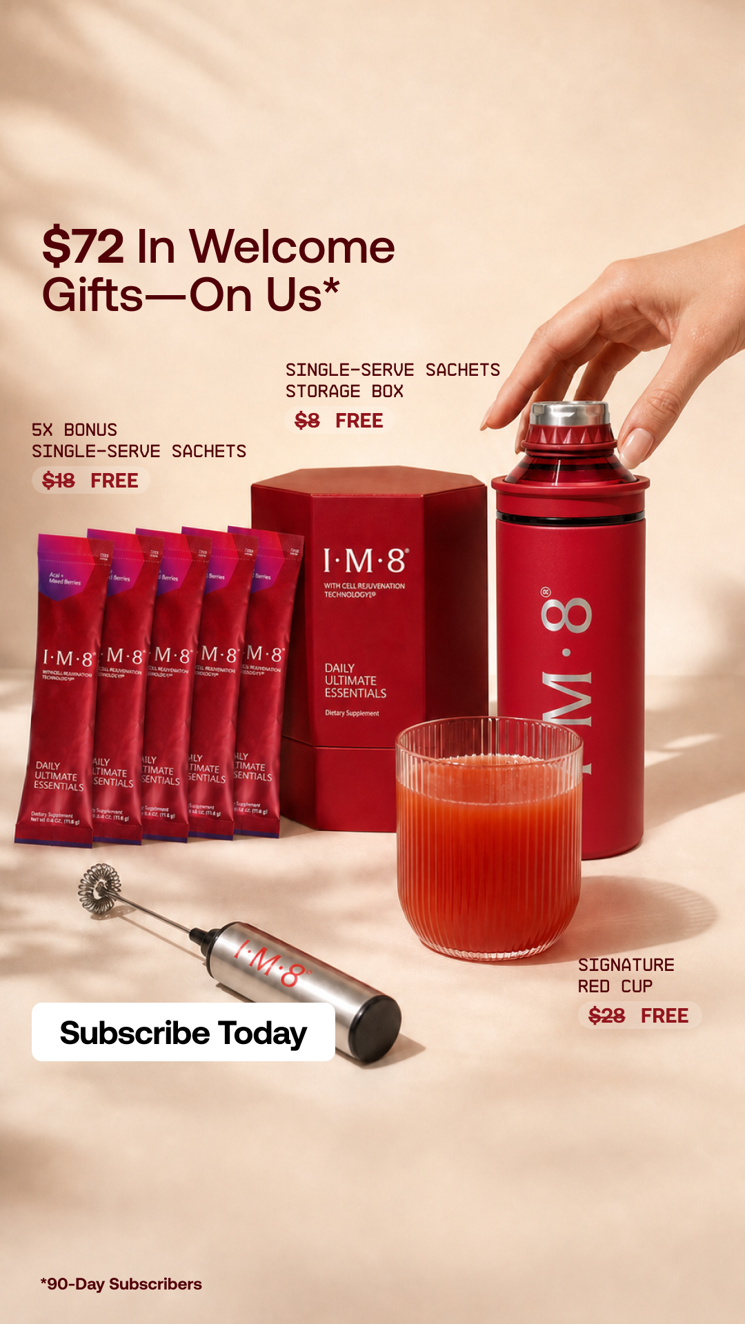IM8 Health Facebook ad