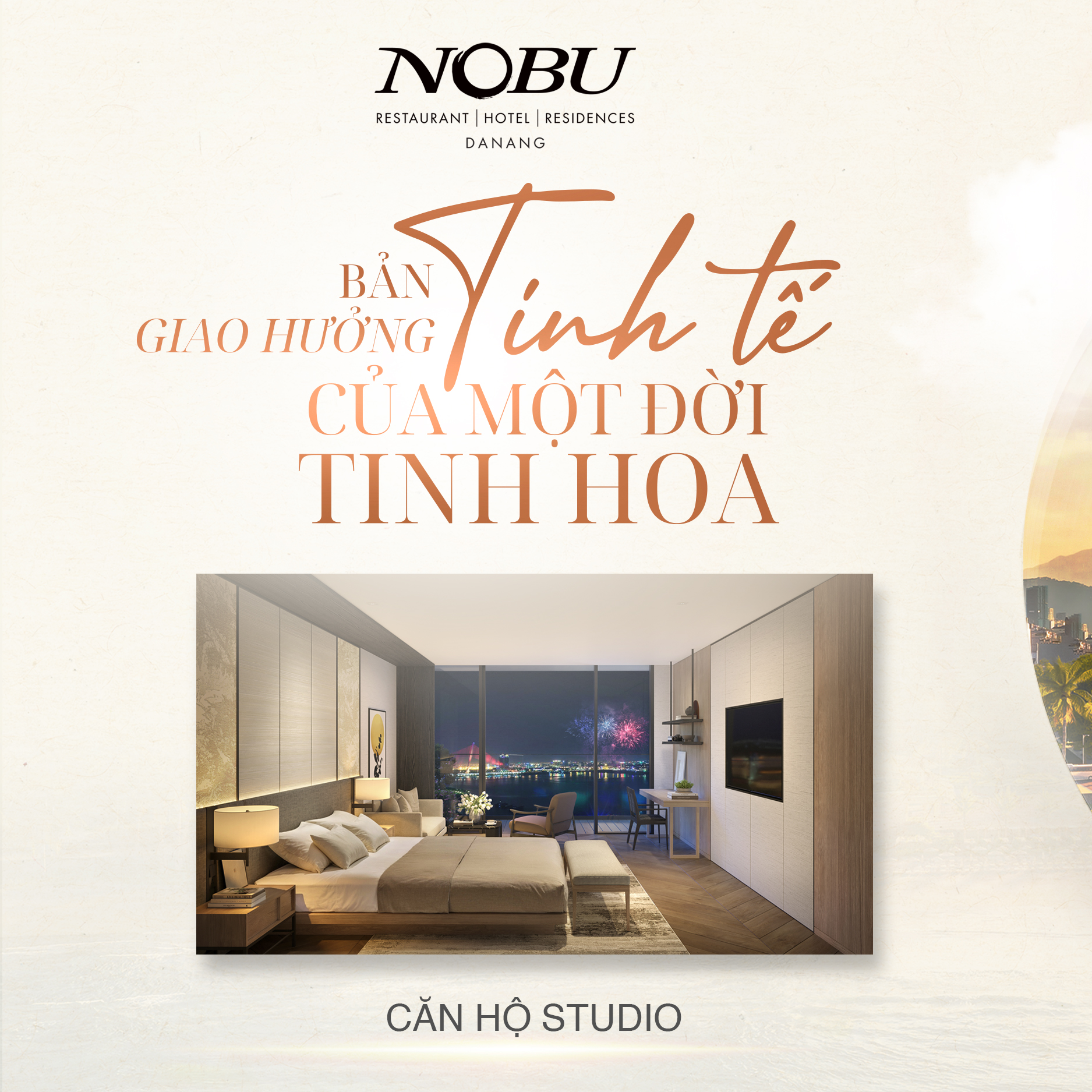 Nobu Danang Facebook ad: [Series Sống chuẩn chất hào môn]