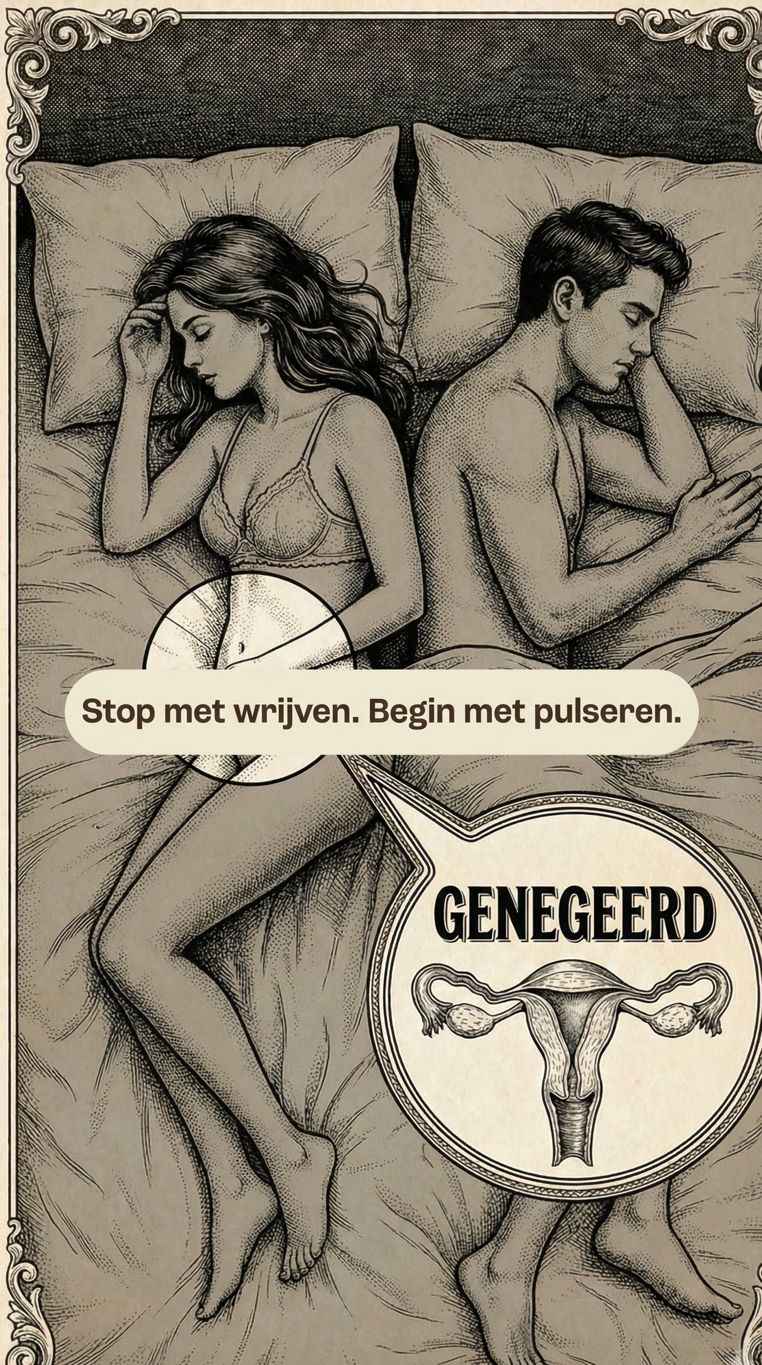 Modern Lifestyle Facebook ad: Mannen krijgen pillen. Vrouwen krijgen Lem.