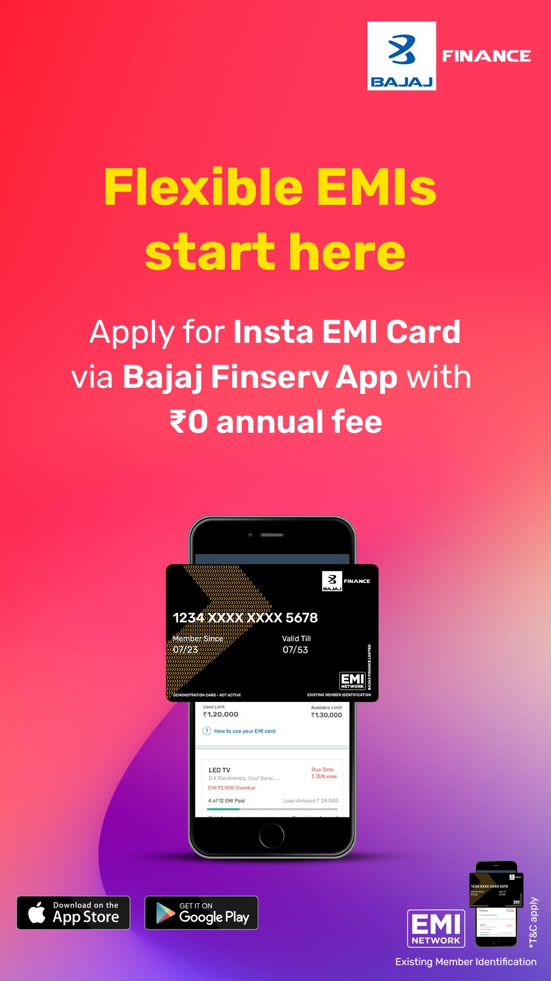 Bajaj Finserv Facebook ad