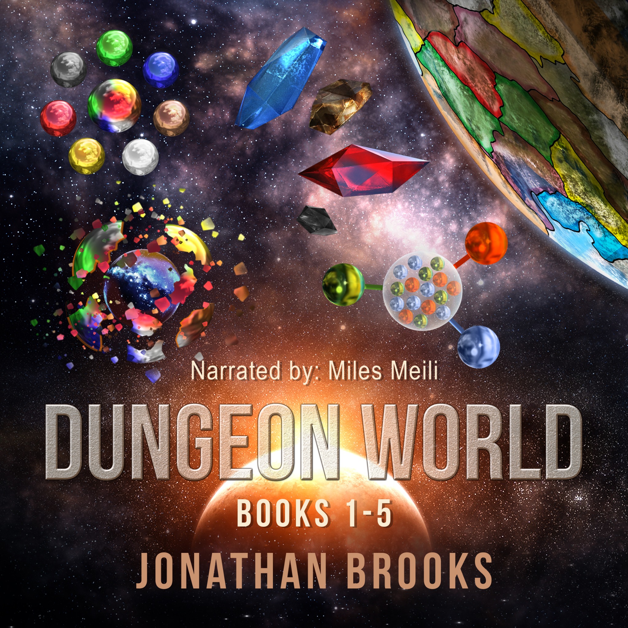 Litrpg and Dungeon Core by Jonathan Brooks Facebook ad from Nov 14, 2025