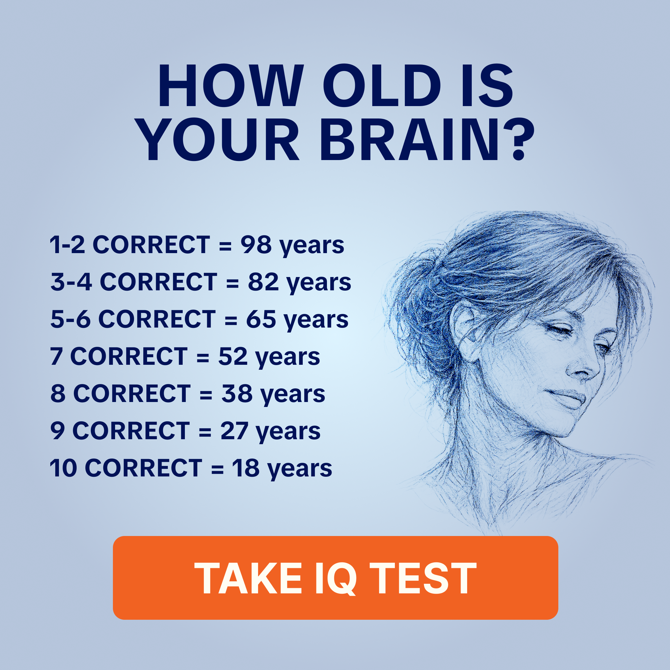 My IQ Facebook ad