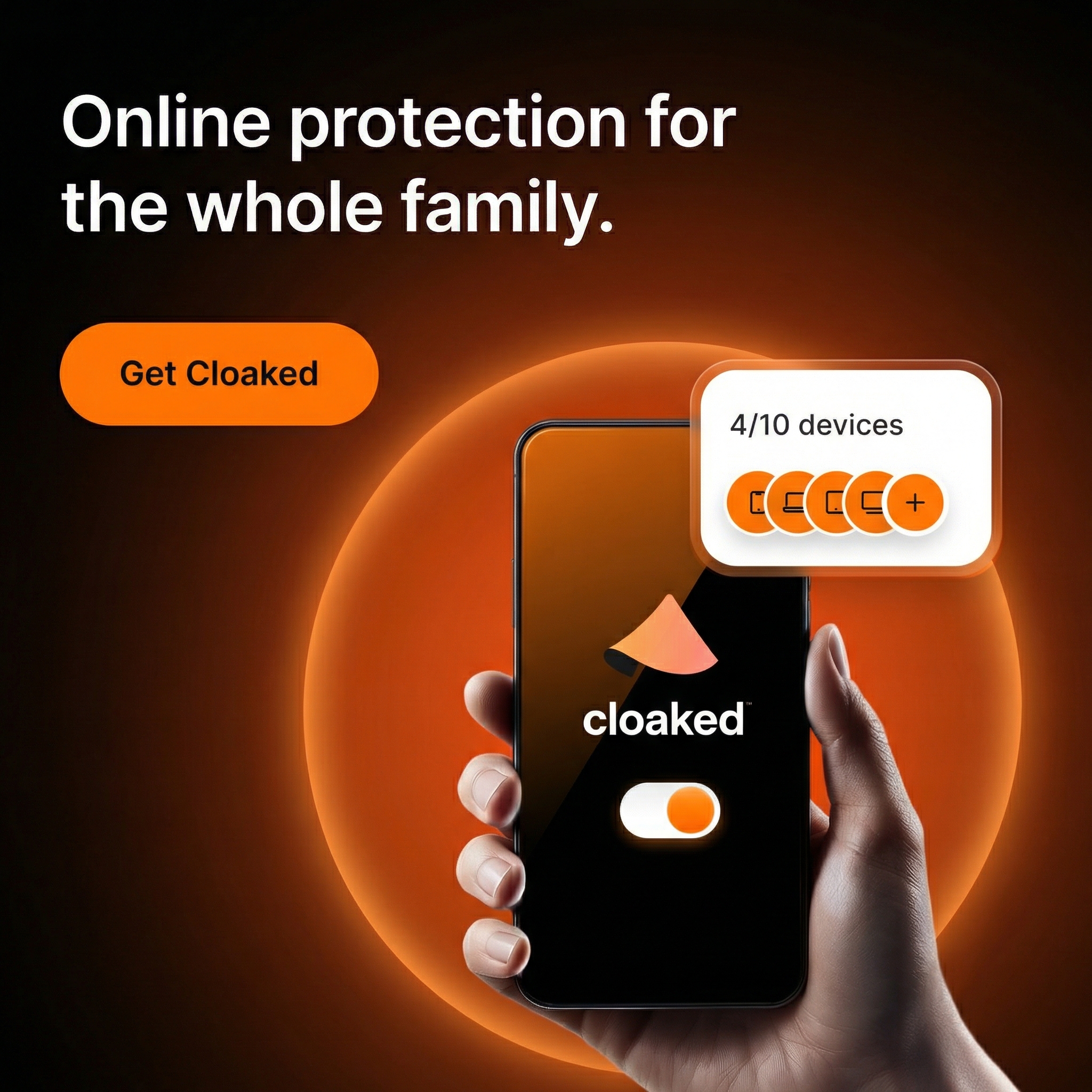 Cloaked Inc. Facebook ad