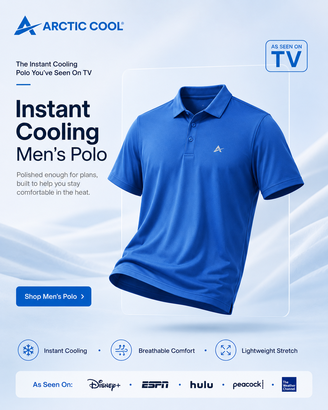 Arctic Cool Facebook ad