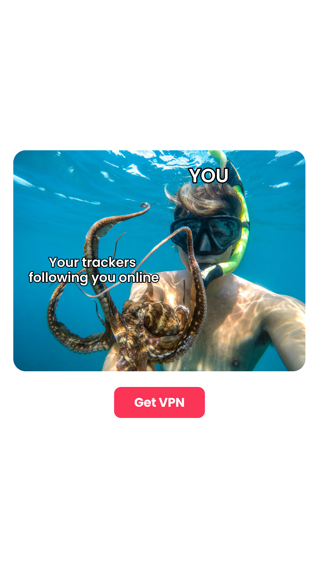 Surfshark Facebook ad