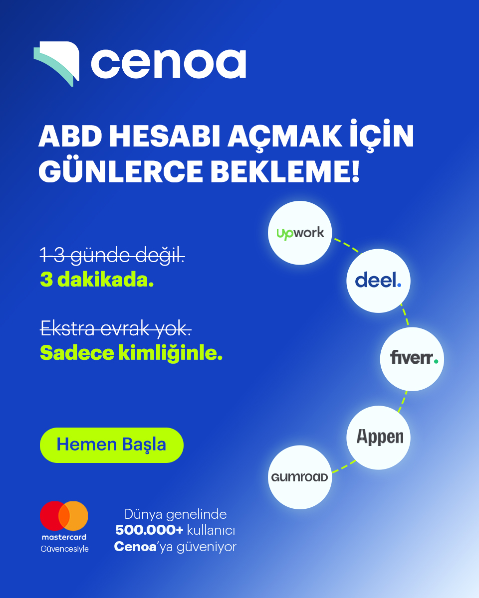Cenoa Türkiye Facebook ad from Apr 15, 2026
