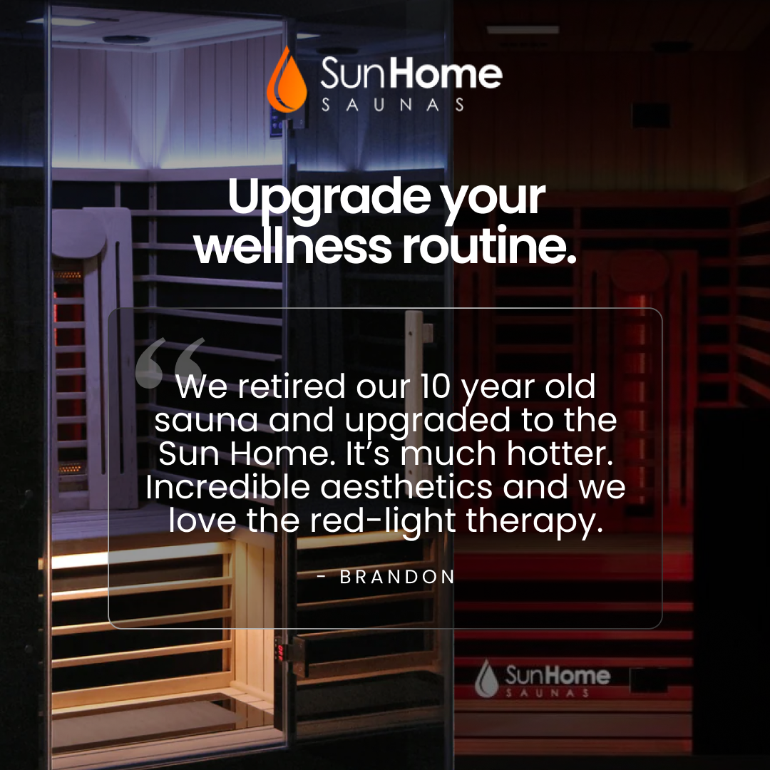 Sun Home Saunas Facebook ad