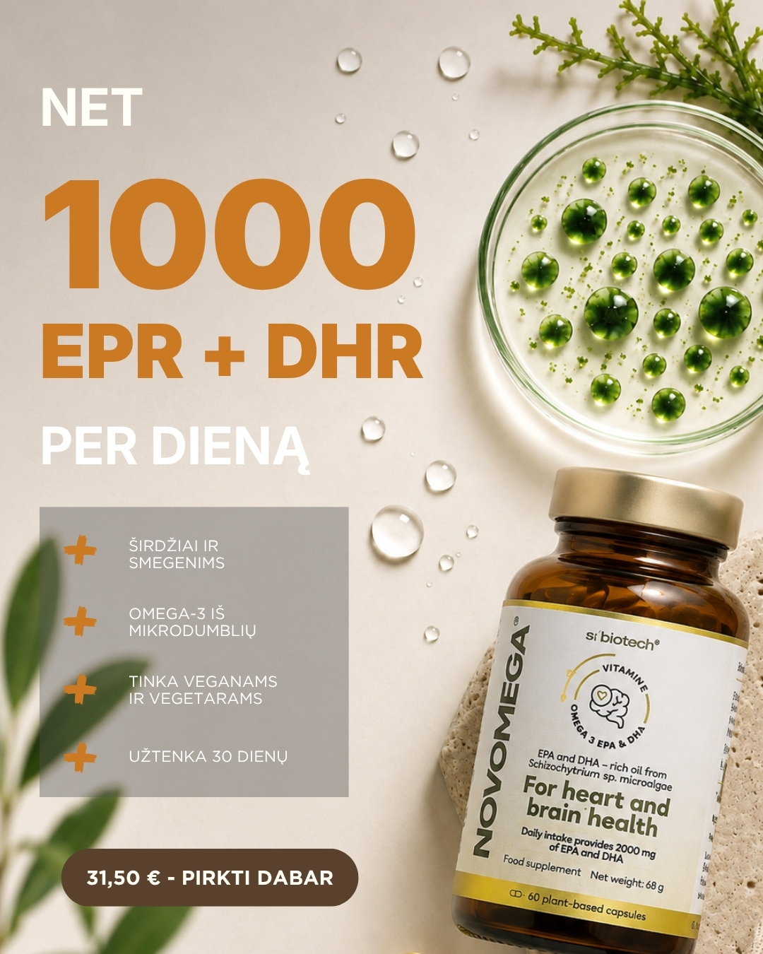 Omegalab.lt Facebook ad