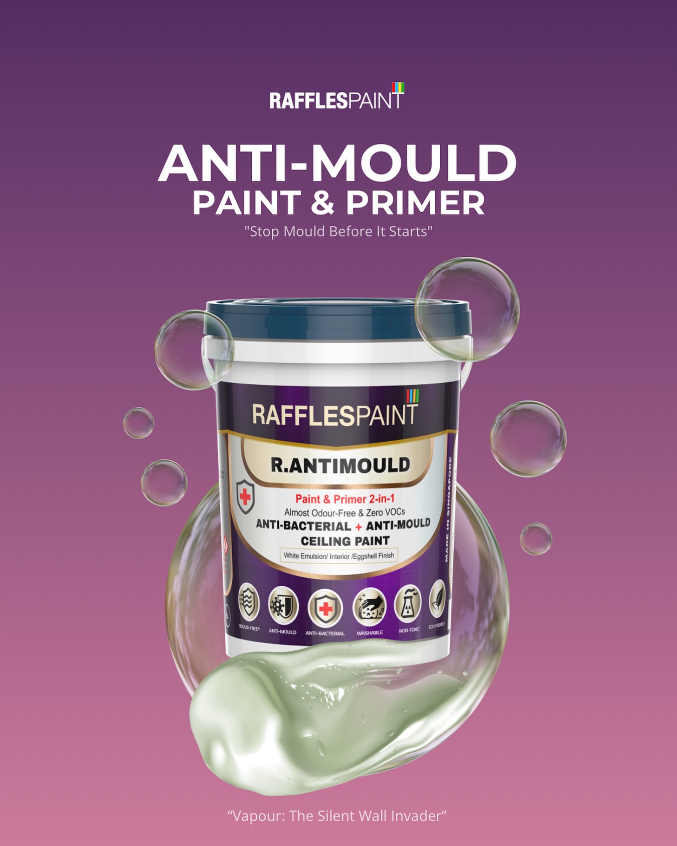 Raffles Paint Facebook ad