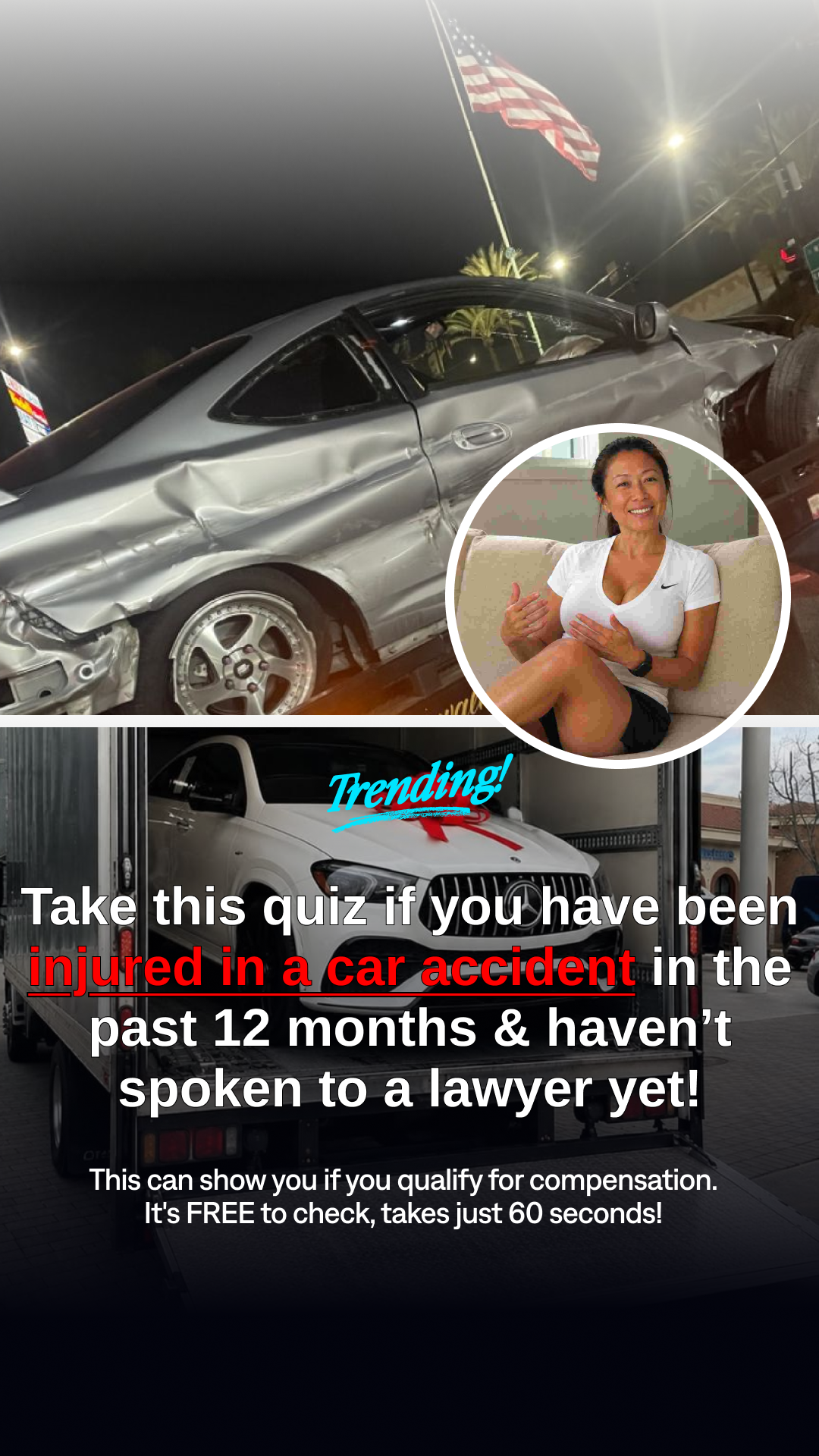 Mike Agruss Law Facebook ad: Free Case Review - Check Your Eligibility